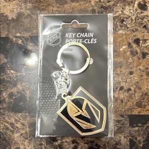 NHL Vegas Golden Knights Logo Keychain